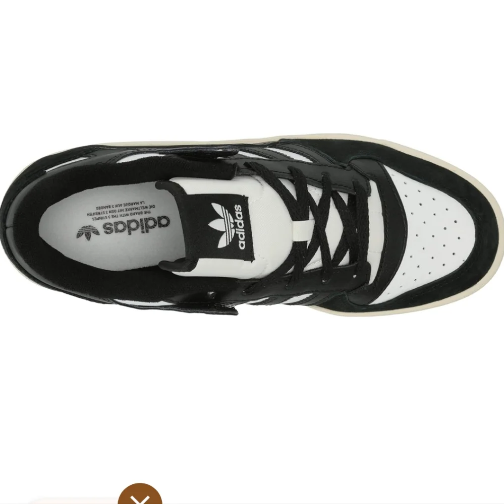 - Adidas Men's Black and White Sneakers Size 12 Athletic Casual  Shoes New…